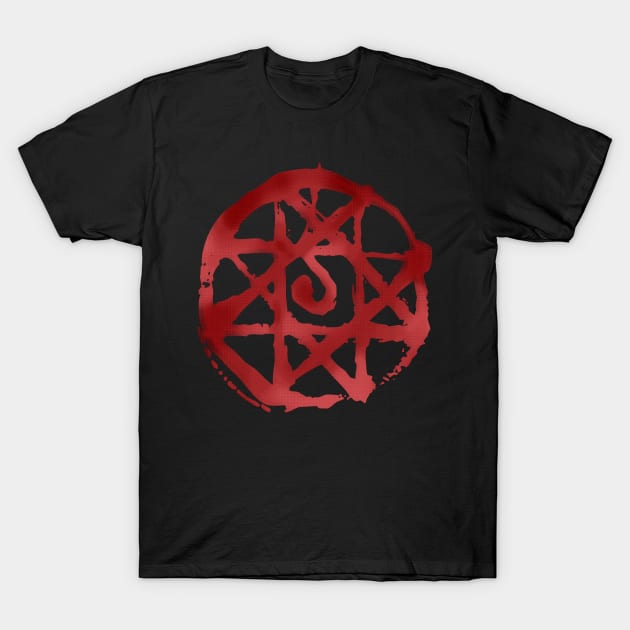 "Blood Seal" T-Shirt by Vitreousvicious